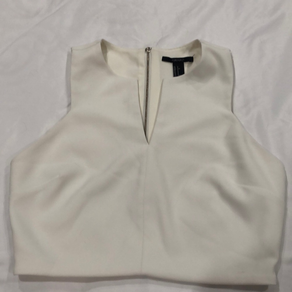 Structured Crop Top